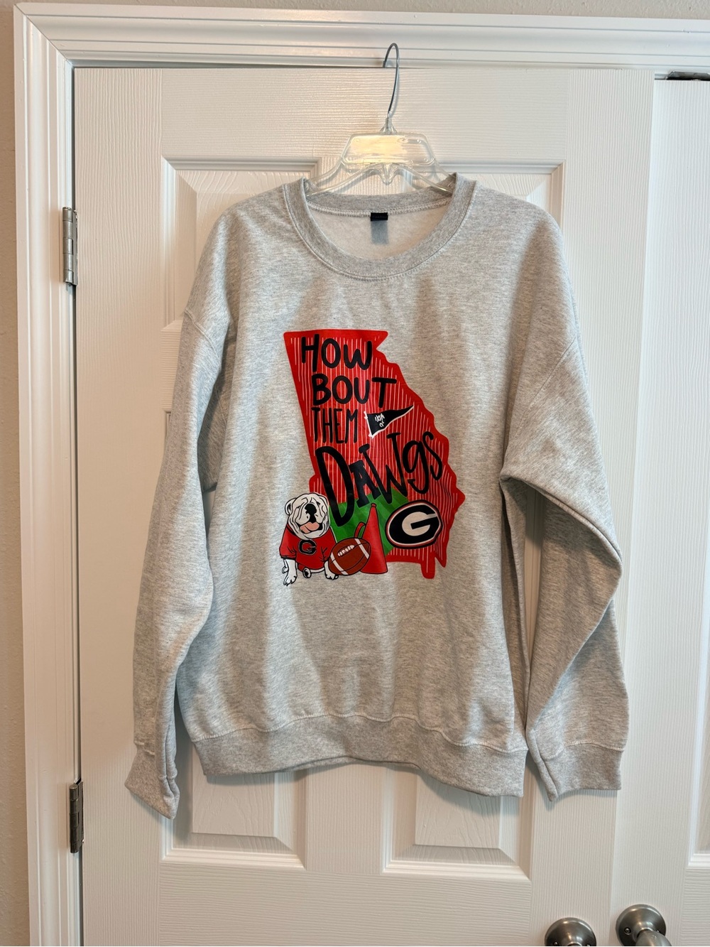 University of Georgia 'How Bout Them Dawgs' Crewneck Sweatshirt